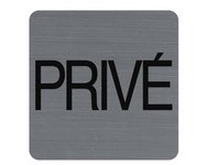 Plaque de signalisation 'Privé'