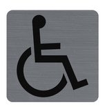 Plaque de signalisation 'Handicapés'