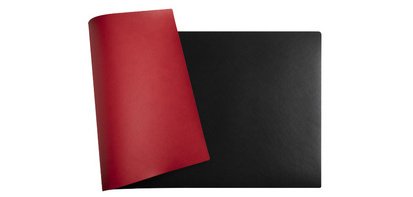 Sous main Exacompta 40 x 80 cm noir/rouge