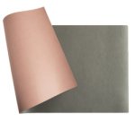 Sous-mains, 400 x 800 mm, gris / nude