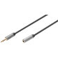 Câble d'extension audio, jack mâle 3,5 mm, 3,0 m