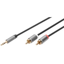 Câble adaptateur audio stéréo, prise jack - RCA