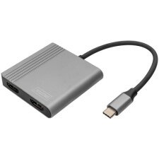 Adaptateur graphique, USB-C - HDMI 2-en-1