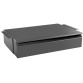 Tiroir de bureau, noir-mat