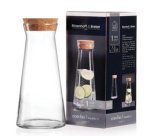 Carafe en verre CORCHO, 1,0 l