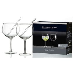 Set gin TONIC 65 cl, 4 pièces