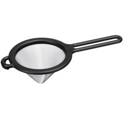 Kegelvormige zeef diameter 150 mm zwart
