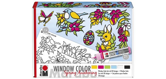 Set Window Color Fun and Fancy 'Spring Awakening'