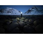 Lampe frontale LED à capteur HD450FRS, 450 lumen