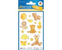 ZDesign KIDS Sticker papier, jaune