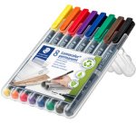 Marqueur permanent 318F Lumocolor, étui de 4