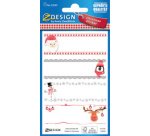 ZDesign Sticker pour cadeau de Noel 'Nom'
