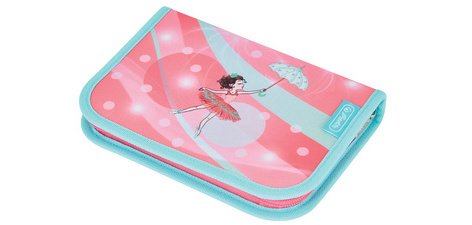 Étui scolaire 'Ballet Love', 31 pièces