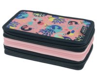 Étui scolaire TriCase 'Fancy Peacock', 31 pièces