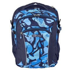 Sac à dos scolaire Ultimate 'Camo Blue'