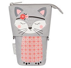 Etui voor potloden / potloodhouder 'Kitty'