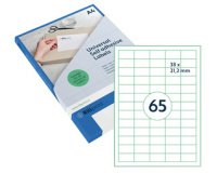 Etiquette universelle, 105 x 148 mm, blanc