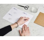 Etiquette universelle, 210 x 148 mm, blanc