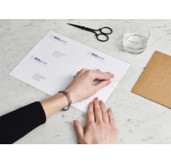 Etiquette universelle, 52,5 x 21,2 mm, blanc