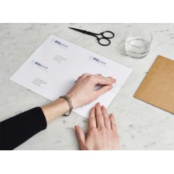 Etiquette universelle, 52,5 x 21,2 mm, blanc