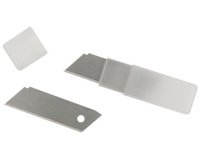 Lames de rechange pour cutter, lame: 18 mm, boîte de 5