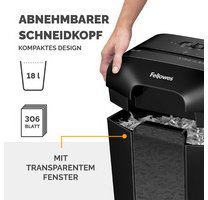 Destructeur de documents Powershred LX70, blanc