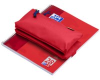 Etui met 2 vakken polyester