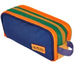 Trousse à deux compartiments université, menthe/