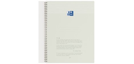 Cahier à spirales Origins, A4, quadrillé