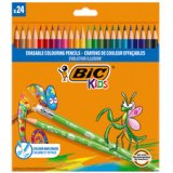 BIC KIDS Crayon de couleur EVOLUTION ILLUSION, gommable