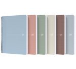 Office Cahier à spirale My Rec'Up, A4, ligné, assorti