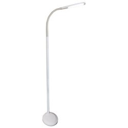 Lampe LED sur pied, 4 couleurs de lumière, blanc