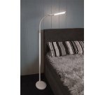 Lampe LED sur pied, 4 couleurs de lumière, blanc