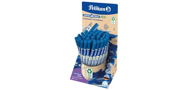 Effaceur d'encre Super Pirat eco 850M, présentoir
