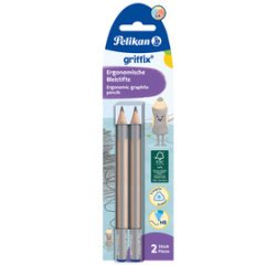 Crayon de papier griffix, mine: HB, carte blister