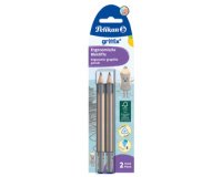 Crayon de papier griffix, mine: B, carte blister