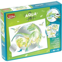 Creativ Kit aquarelle AQUA ART 'DINOSAURES'