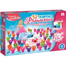 Creativ Coffret 52 tampons 'PRINCESSE'