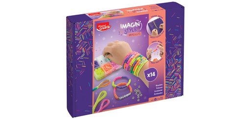 Creativ Kit bijoux bracelet NEON IMAGIN'STYLE
