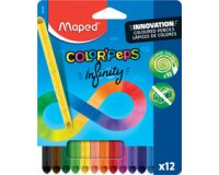 Kleurpotlood COLOR'PEPS INFINITY - hoesje van 12 stuks