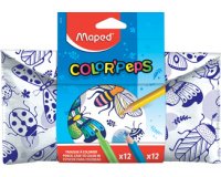 Trousse à colorier avec feutres & crayons de couleur