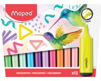 Surligneur FLUO'PEPS Classic, boîte carton de 12