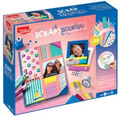 Creativ Coffret Scrapbooking, 50 pièces, blanc