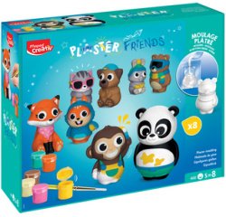 Creativ Kit Moulage plâtre PLASTER FRIENDS maxi