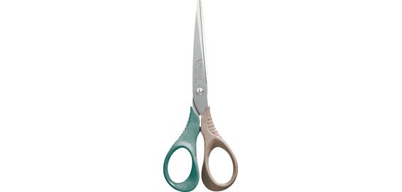 Ciseaux droitiers bouts pointus Maped Shape Smiling Planet 16 cm