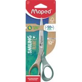 Ciseaux SHAPE SMILING PLANET, ronds, 160 mm, gauchers