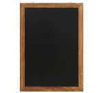 Ardoise avec cadre en bois, 600 x 1.100 mm