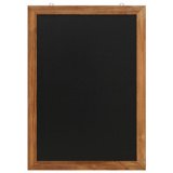 Krijtbord met houten kader 600 x 1100 mm