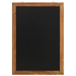 Krijtbord met houten kader 500 x 700 mm