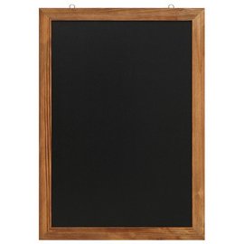 Krijtbord met houten kader 600 x 1100 mm